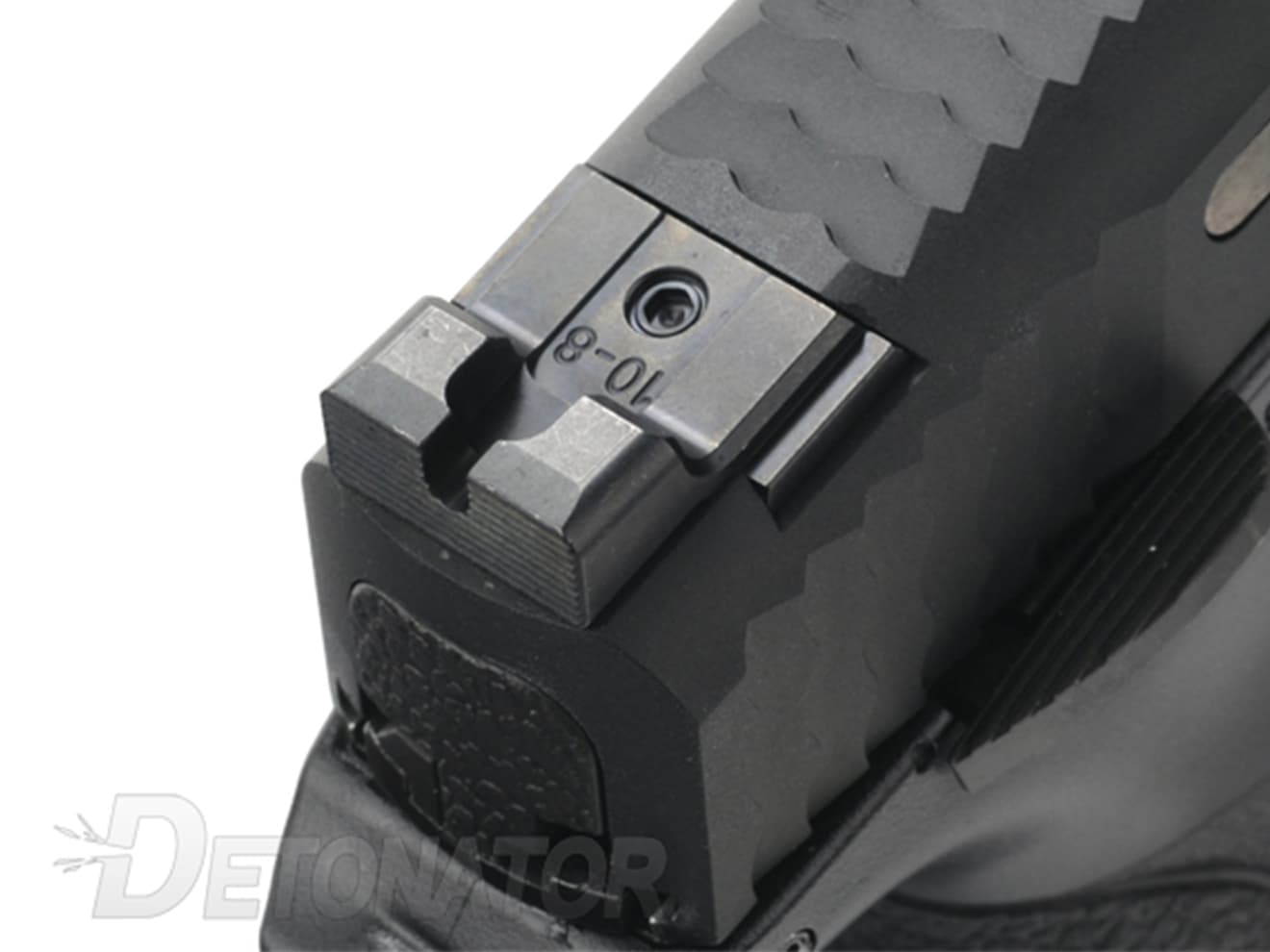 DETONATOR 10-8タイプ フロント&リアスチールサイト [適合：MEU / GLOCK / M&P9]