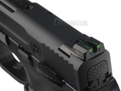 DETONATOR VTACタイプ フロント&リアスチールサイト [適合：MEU / GLOCK / M&P9]