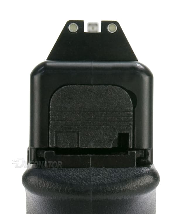 DETONATOR Trijicon フロント&リアスチールサイト マルイ GBB [タイプ・適合：SP-01・XDM / GL-11・GLOCK / GL-01・GLOCK / GL-201・GLOCK / HK-11・HK45 / HK-08・USP / SG-01・P226]