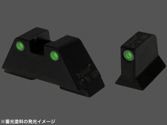 DETONATOR スチールサイト Trijicon GL-201 GLOCK全シリーズ対応