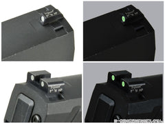 DETONATOR スチールサイト Trijicon for マルイ P320 [タイプ：SG-01タイプ / SG-201タイプ]