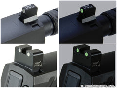 DETONATOR スチールサイト Trijicon for マルイ P320 [タイプ：SG-01タイプ / SG-201タイプ]