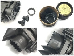 GUARDER スチール タクティカルバレルナット & スパイクピラミッド for マルイ KSG