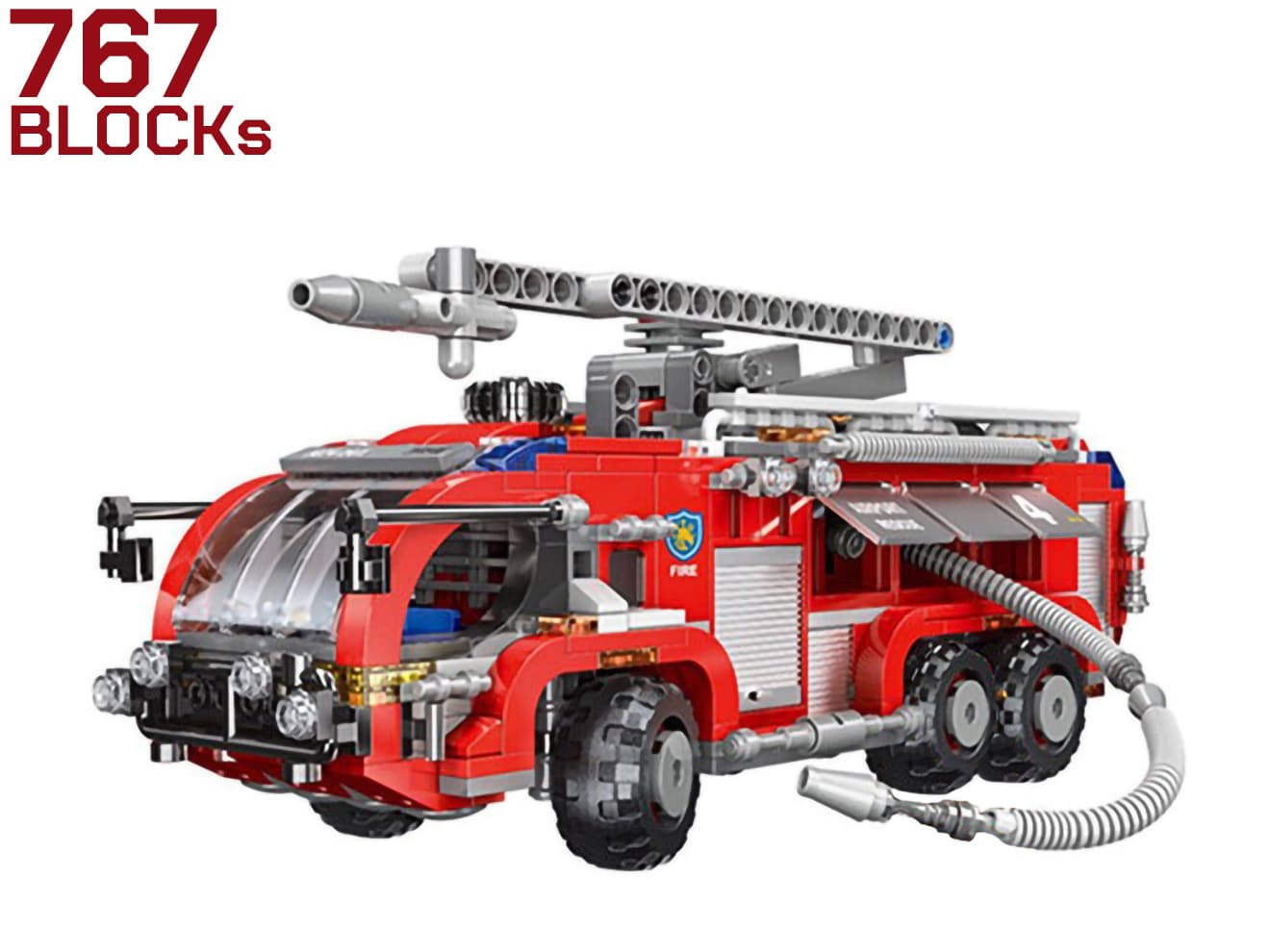 AFM ファイアーファイターシリーズ 空港消防車 767Blocks