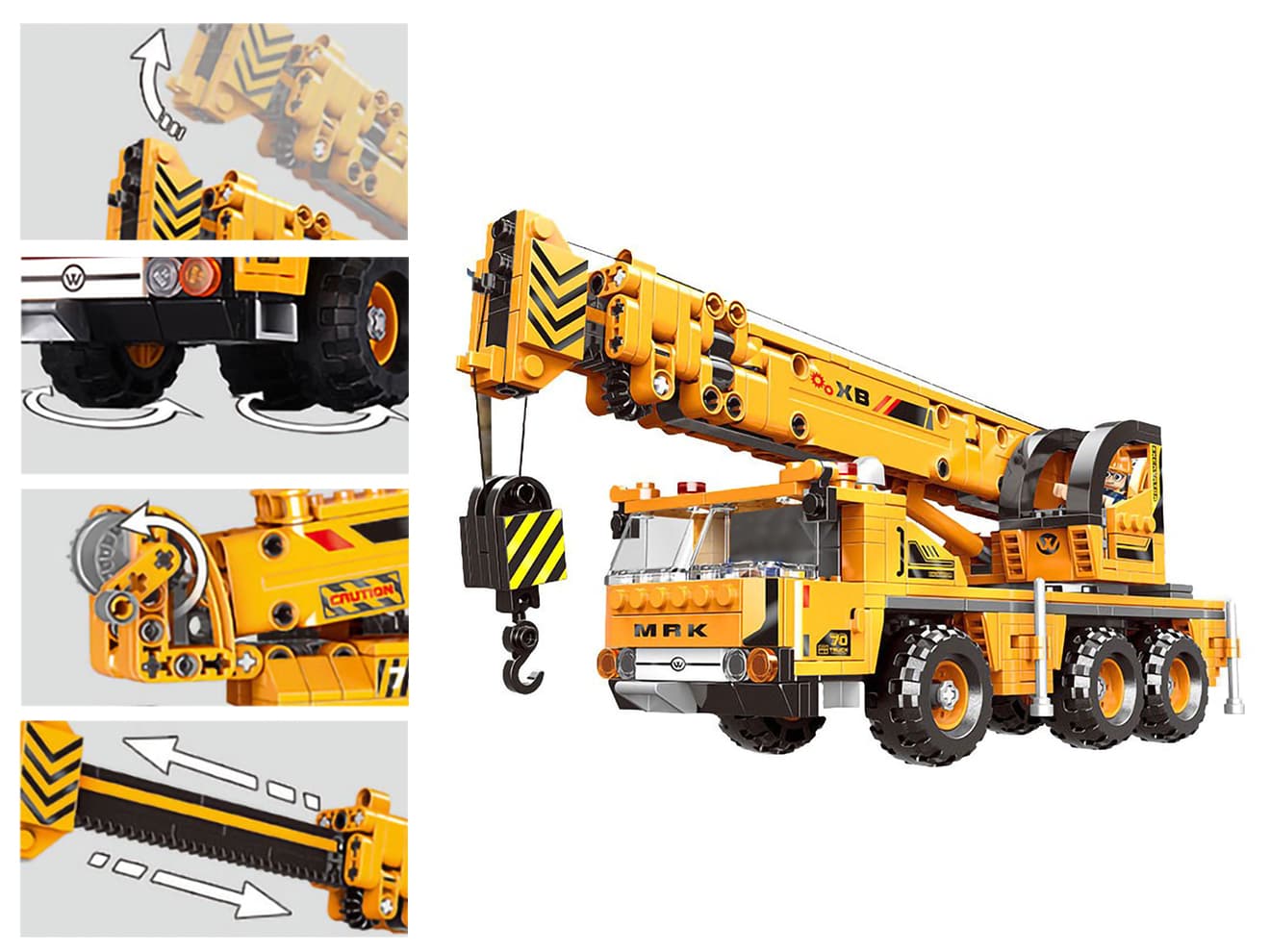 激レア❗ドイツ帝国✨️ARNOLD ✨61001、DRG✨美品✨️＋クレーン車両 AFM オールテレーンクレーン車 657Blocks | ミリタリーベース