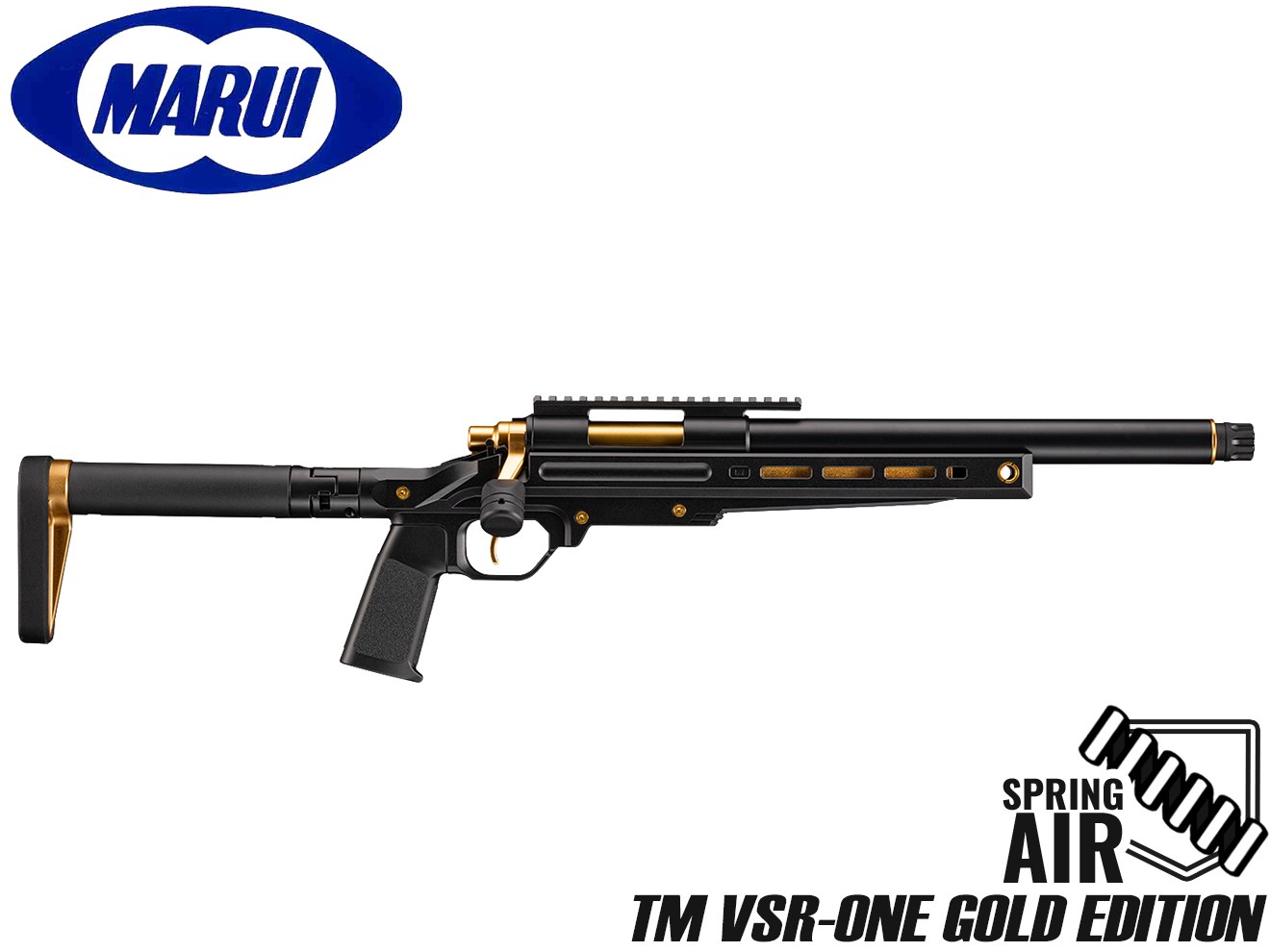 東京マルイ エアーボルトアクションライフル VSR-ONE [カラー：ブラック / ステルスグレー / ファントムブルー / ゴールドエディション]