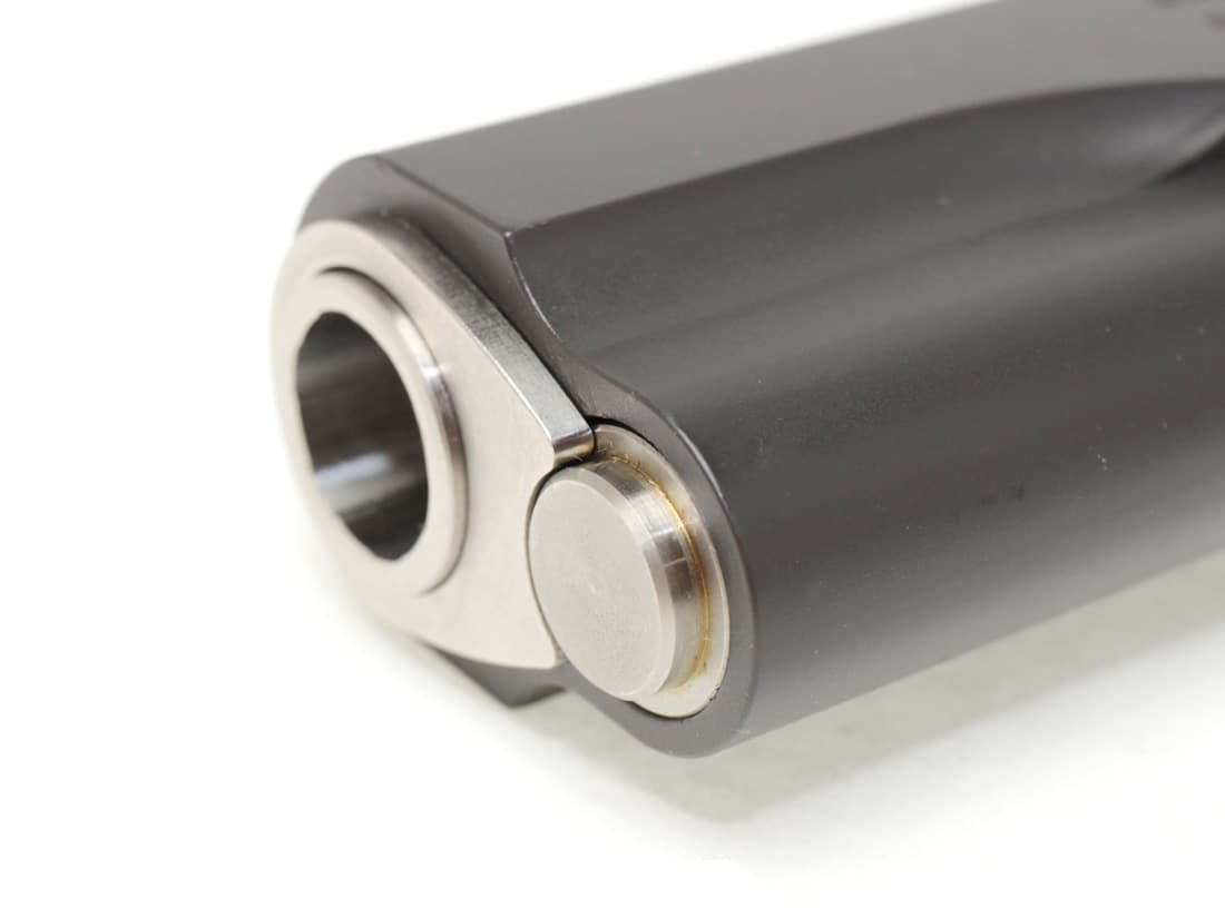 ANVIL M1911 リコイルプラグ フラット [カラー：ブラック / シルバー]