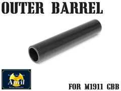 ANVIL M1911 ステンレスアウターバレル 5インチ [カラー：ブラック / シルバー]