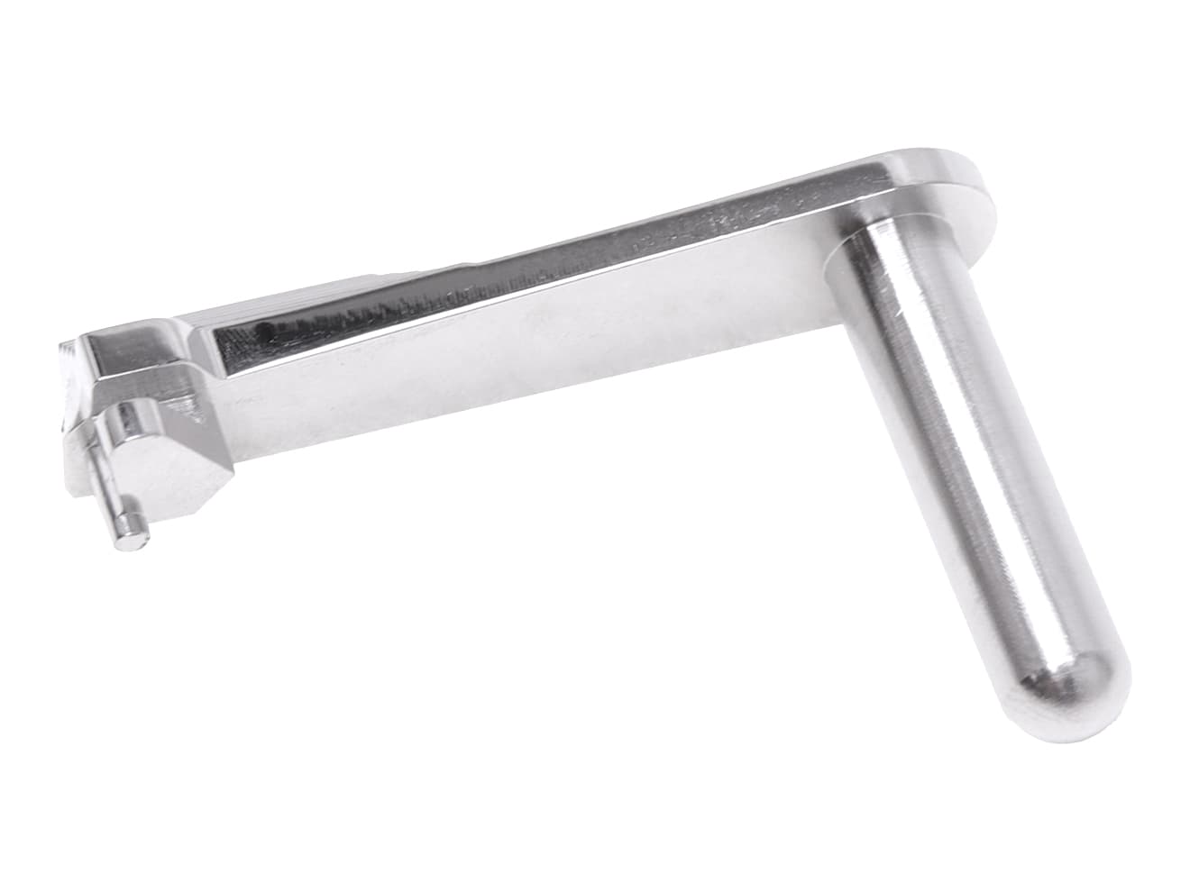 ANVIL CNCスチールスライドストップ セレーション 東京マルイGBB M1911シリーズ用 [カラー：ブラック / シルバー]