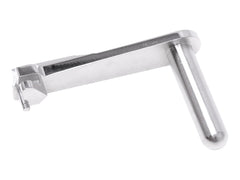 ANVIL CNCスチールスライドストップ セレーション 東京マルイGBB M1911シリーズ用 [カラー：ブラック / シルバー]