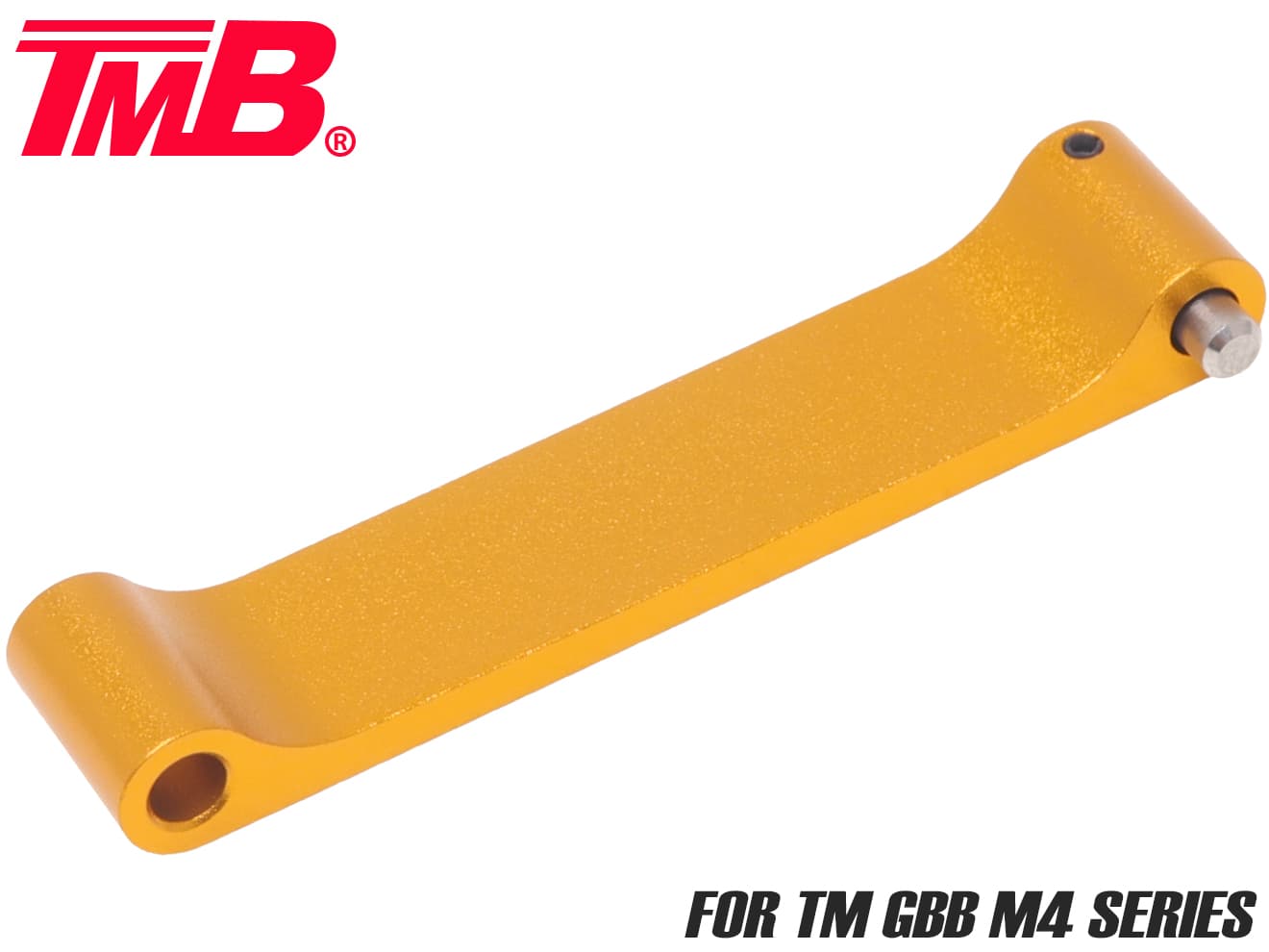 TMB AR-15 アルミCNC トリガーガード for マルイ GBB M4 [ブラック / ゴールド / レッド]【ゆうパケット可】