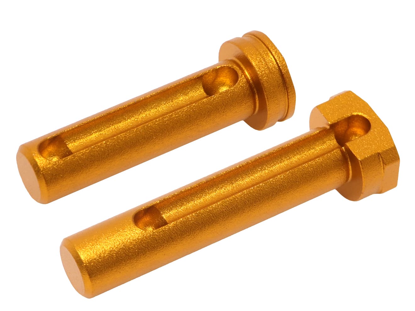 TMB アルミCNC レシーバーロックピン for マルイ GBB M4 [ブラック / ゴールド / レッド]【ゆうパケット可】