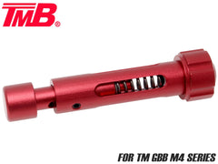 TMB アルミCNC ダンピングバッファ for マルイ GBB M4 [ブラック / ゴールド / レッド]【ゆうパケット可】