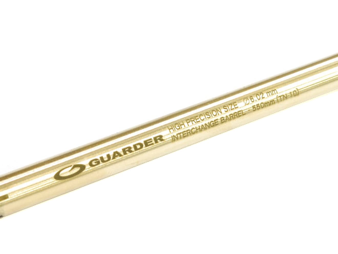 GUARDER Φ6.02 精密インナーバレル AEG 電動ガン用 [長さ：300mm / 363mm / 455mm / 469mm / 500mm / 550mm / 590mm]