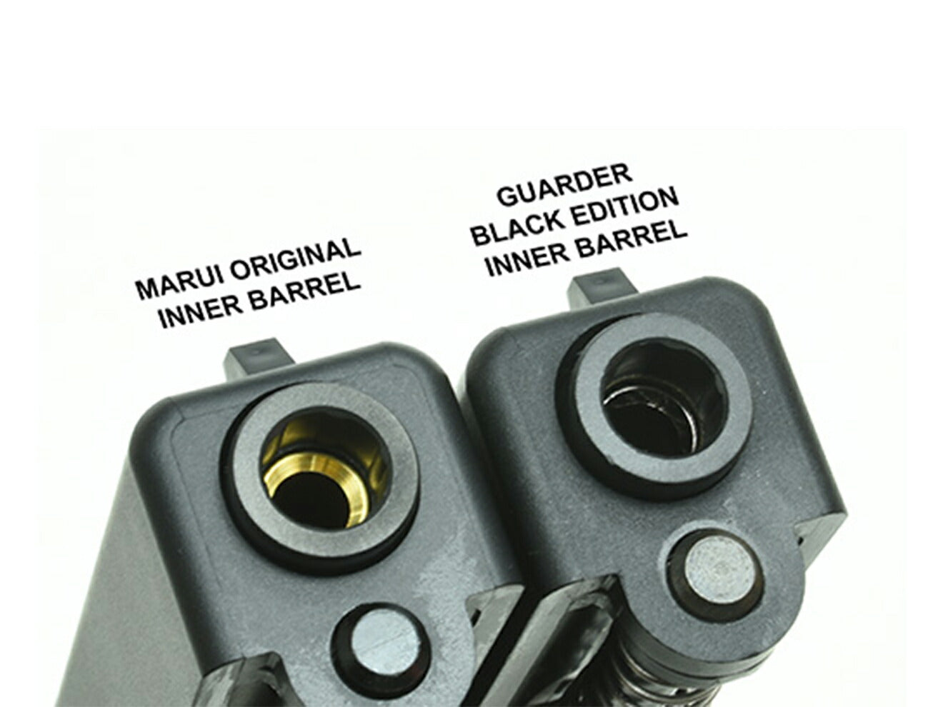 GUARDER ガーダー カスタムインナーバレル ブラックエディション [長さ：73mm / 87mm / 90.5mm / 94.5mm / 96.9mm / 99.2mm / 100.48mm / 105.9mm / 112.4mm / 116mm / 135.5mm]