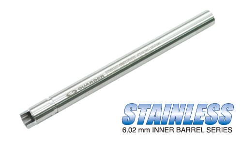 GUARDER Φ6.02 精密カスタムインナーバレル ステンレスエディション  [長さ：90.5mm / 94.5mm / 99.2mm / 100.48mm / 105.9mm]