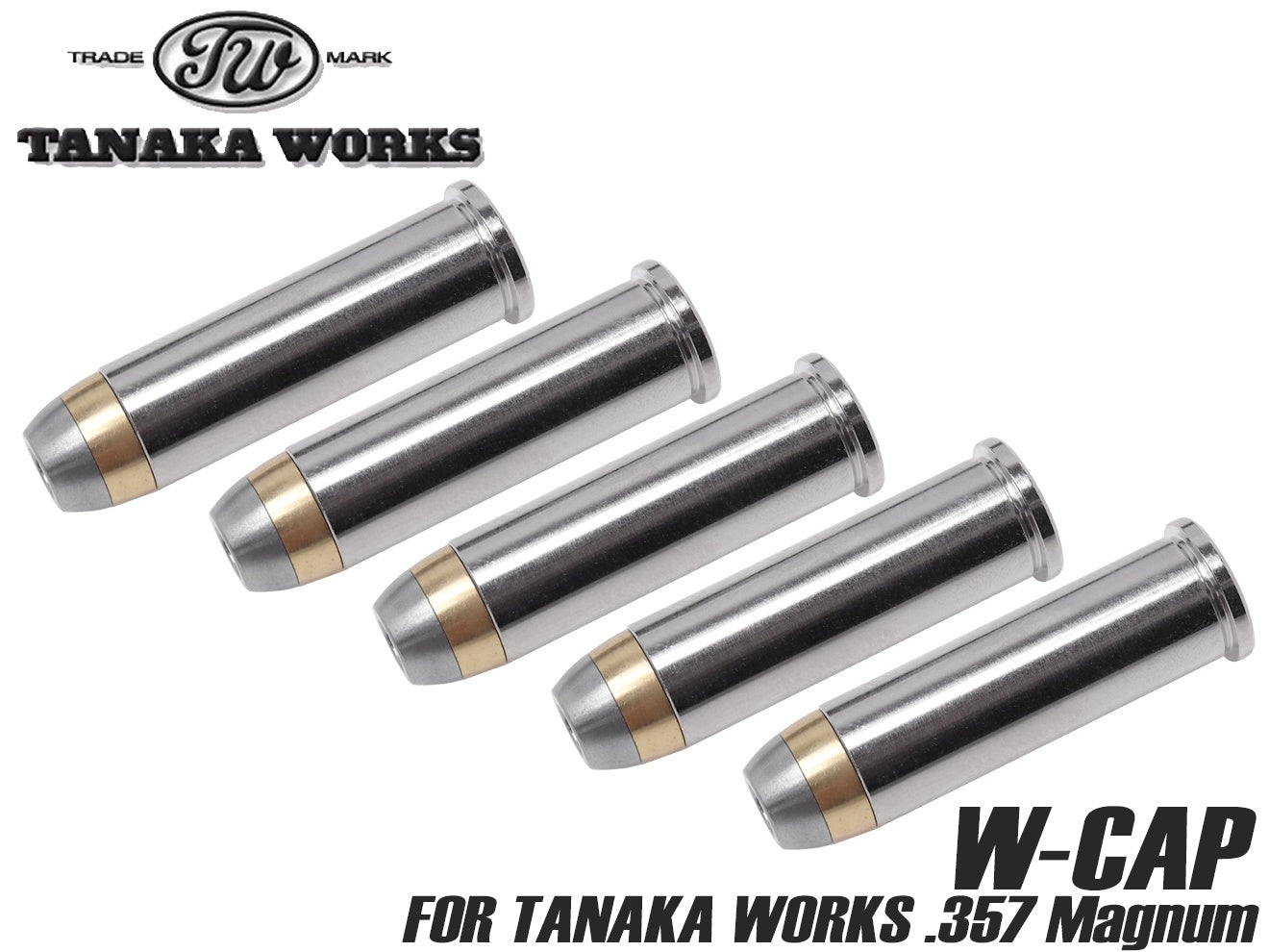 タナカワークス .38special モデルガン用カートリッジ 5発セット
