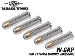 タナカワークス .38special モデルガン用Wキャップカートリッジ [入り数：6発入 / 5発入]