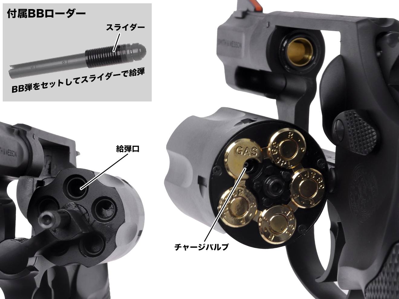 タナカワークス ガスガン Performance Center M36 2インチ HW Ver2