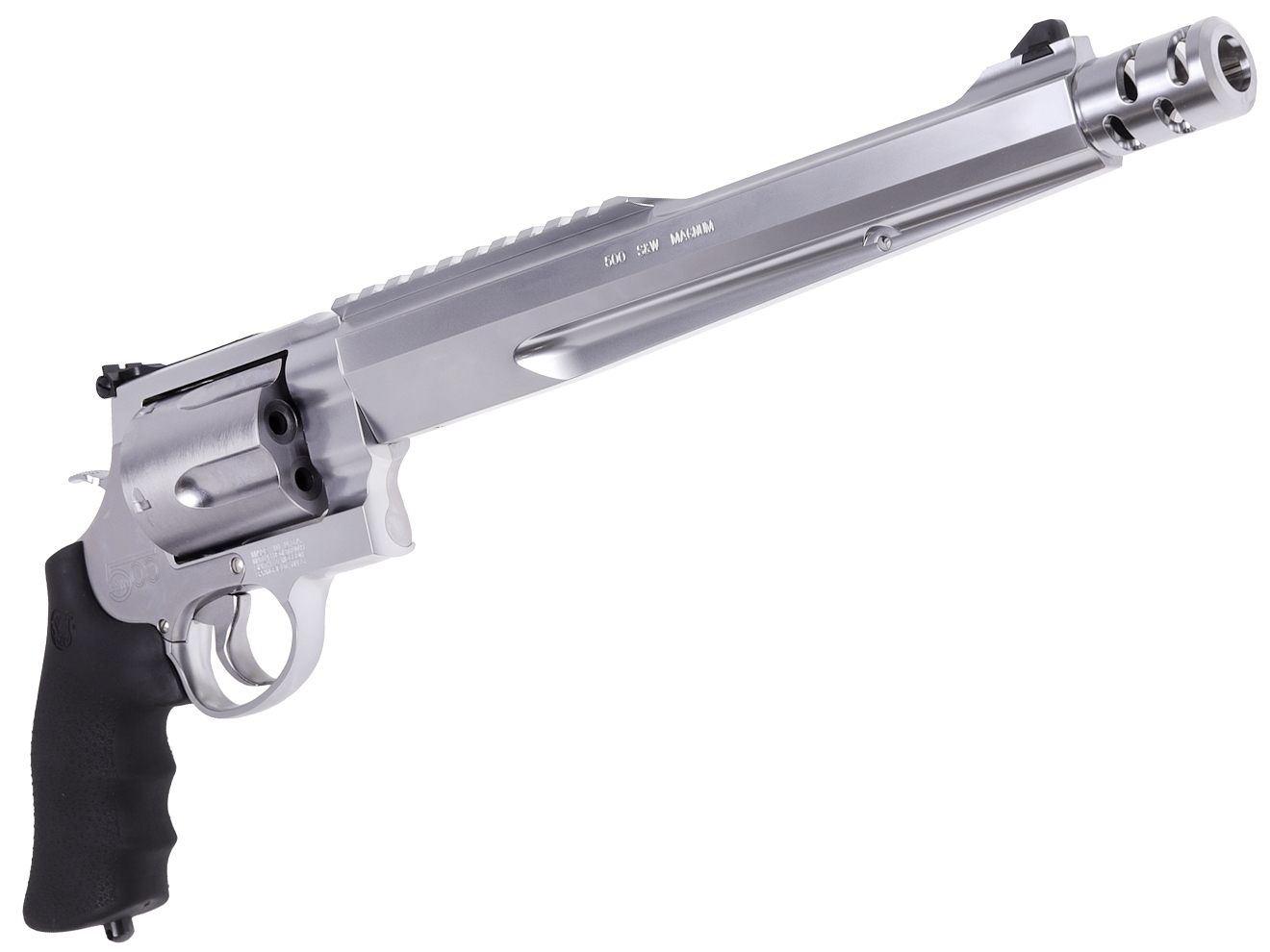 タナカワークス ガスガン S&W M500 ステンレスフィニッシュ ペガサスVer2 [サイズ：8-3/8インチ / 3+1インチ / PC 6.5インチ / PC 10.5インチ]