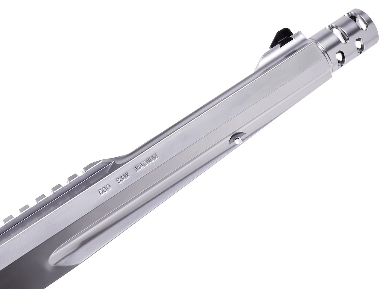 タナカワークス ガスガン S&W M500 ステンレスフィニッシュ ペガサスVer2 [サイズ：8-3/8インチ / 3+1インチ / PC 6.5インチ / PC 10.5インチ]