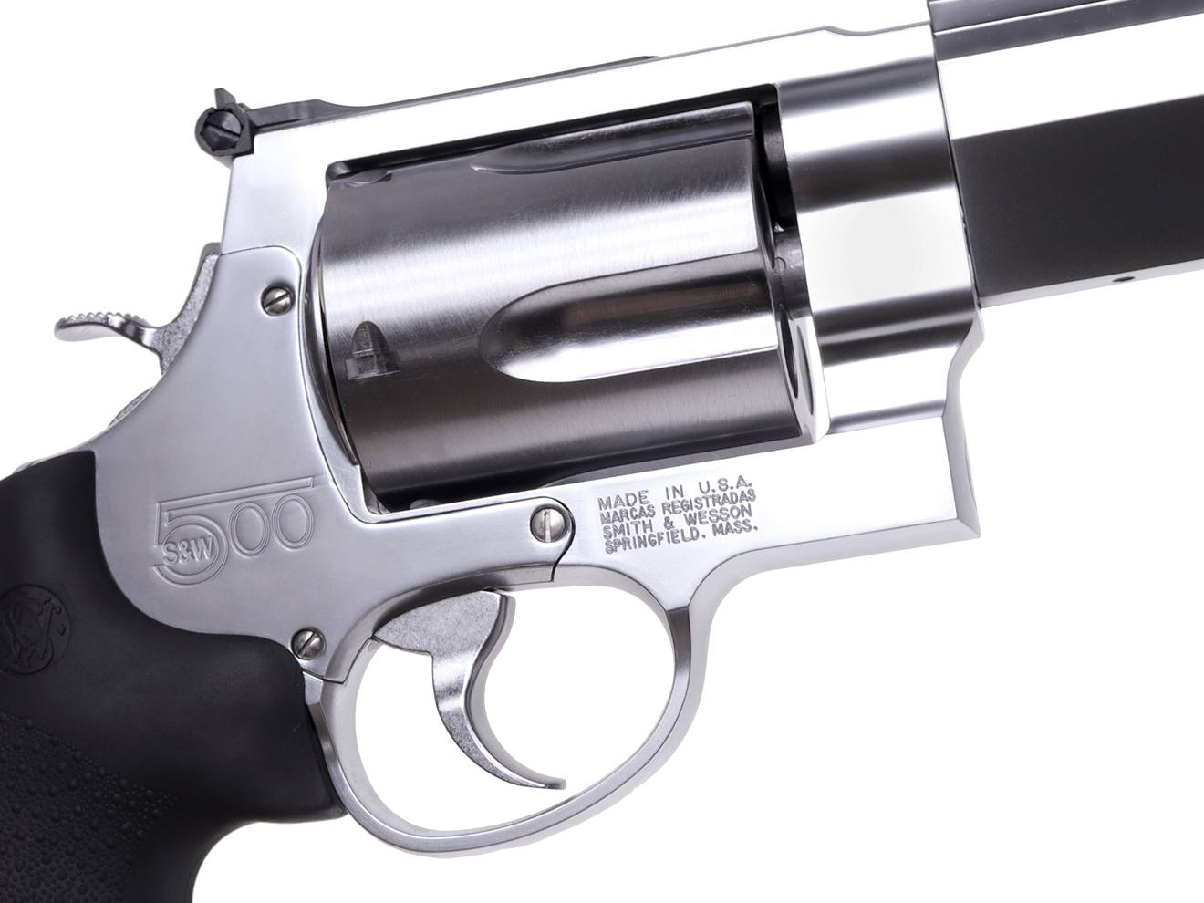 タナカワークス ガスガン S&W M500 ステンレスフィニッシュ ペガサスVer2 [サイズ：8-3/8インチ / 3+1インチ / PC 6.5インチ / PC 10.5インチ]