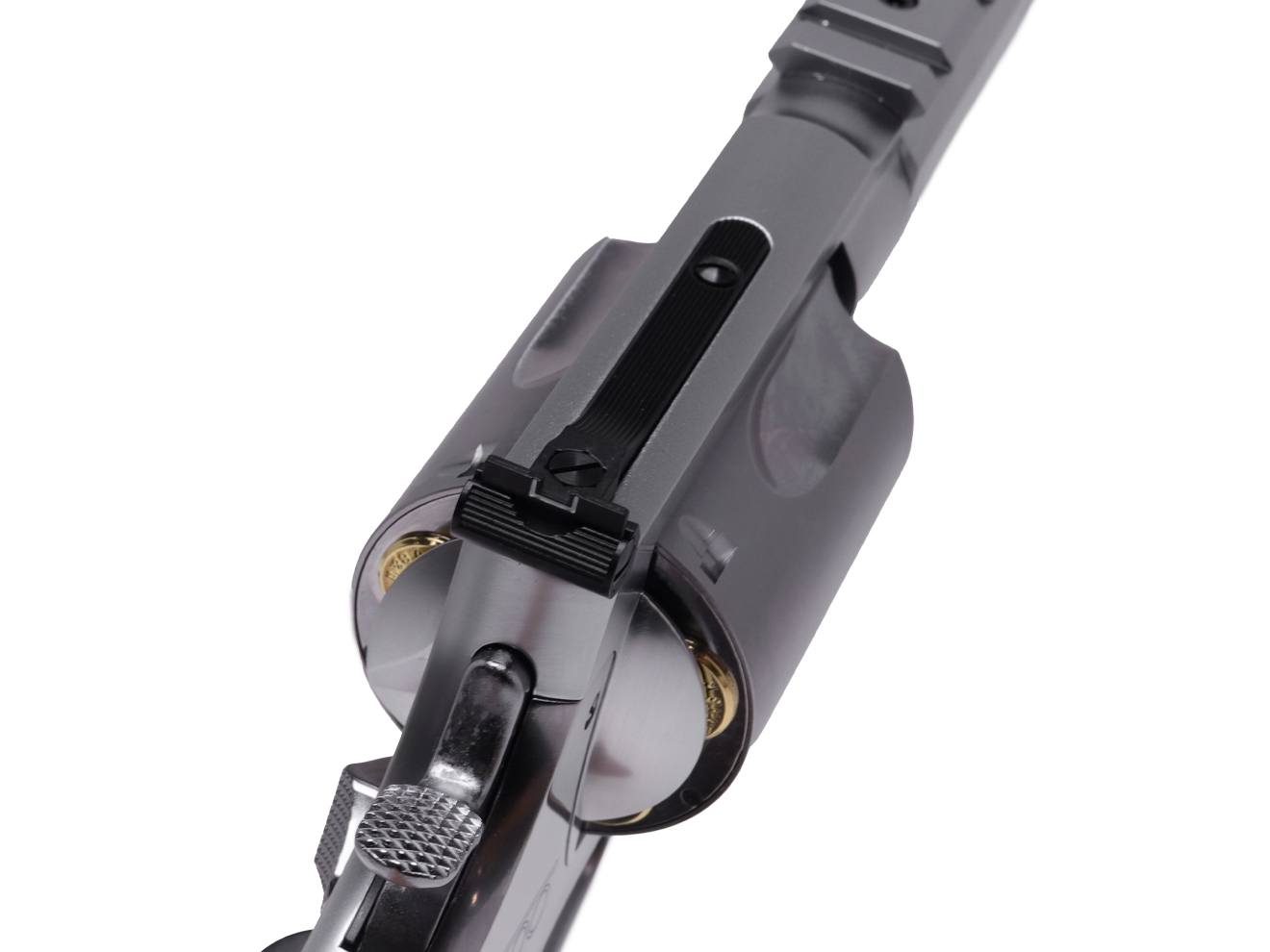 タナカワークス ガスガン S&W M500 ステンレスフィニッシュ ペガサスVer2 [サイズ：8-3/8インチ / 3+1インチ / PC 6.5インチ / PC 10.5インチ]