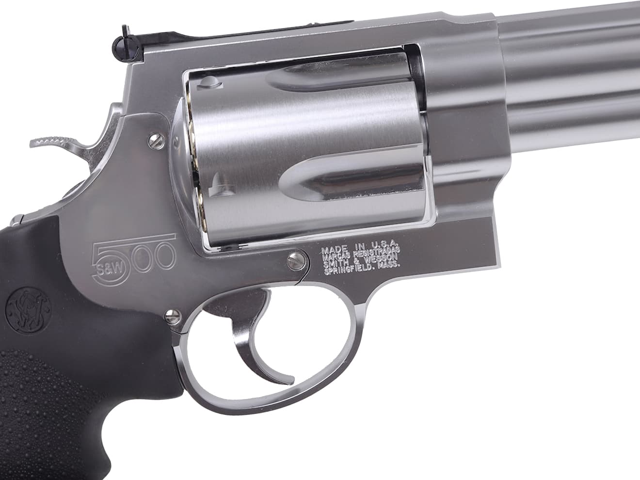 タナカワークス ガスガン S&W M500 ステンレスフィニッシュ ペガサスVer2 [サイズ：8-3/8インチ / 3+1インチ / PC 6.5インチ / PC 10.5インチ]