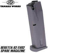 タナカワークス US M9/M92シリーズ共用 Evo2 モデルガン用 スペアマガジン [カラー：M9 ブラック / 92 シルバー]
