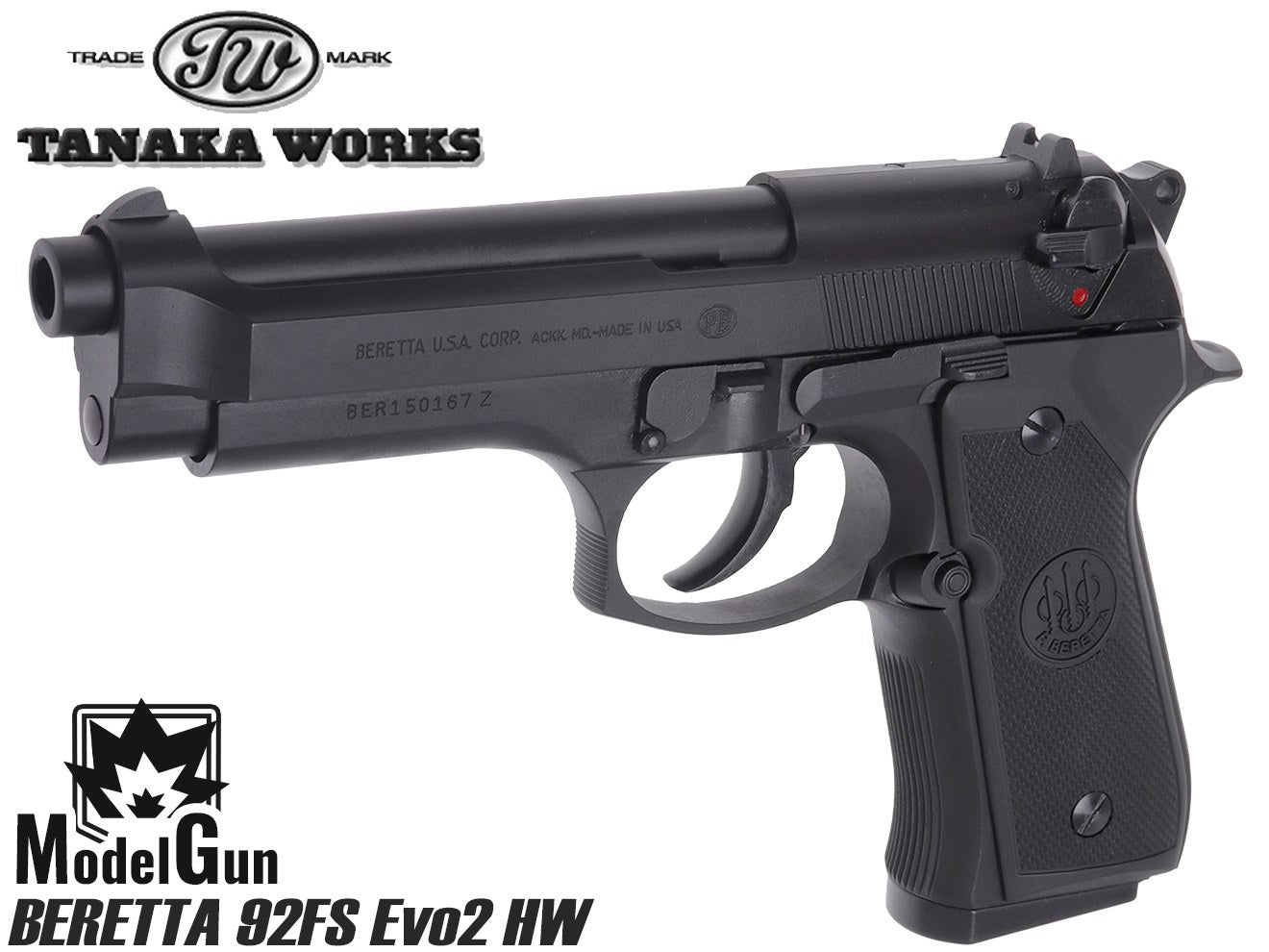 タナカワークス US M9/M92シリーズ共用 Evo2 モデルガン用