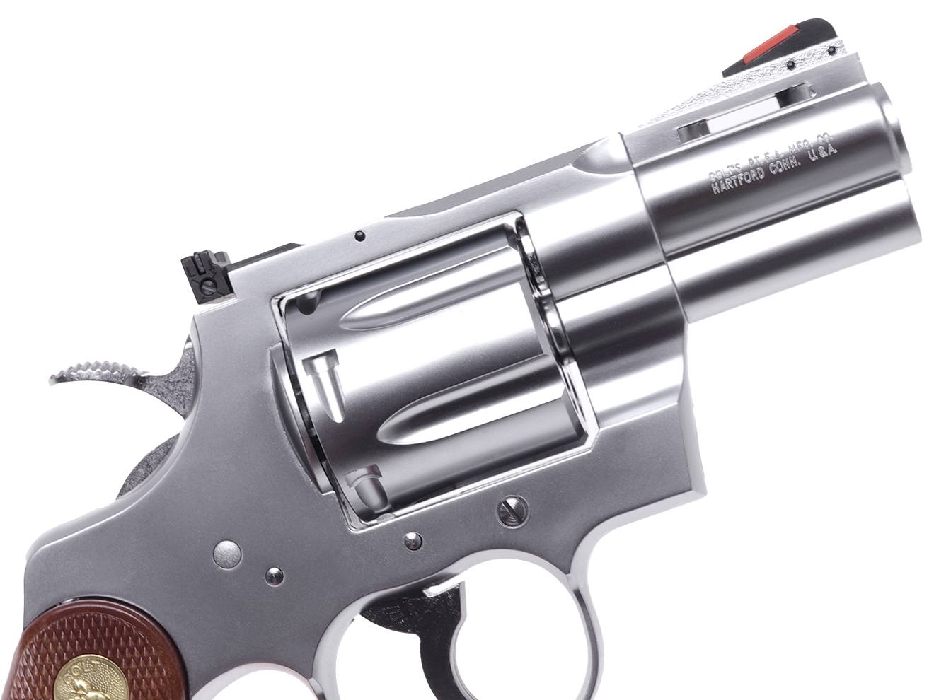 タナカワークス モデルガン COLT パイソン 357 2.5インチ R-model ステンレスフィニッシュ [サイズ：2.5インチ / 3インチ / 4インチ / 6インチ]