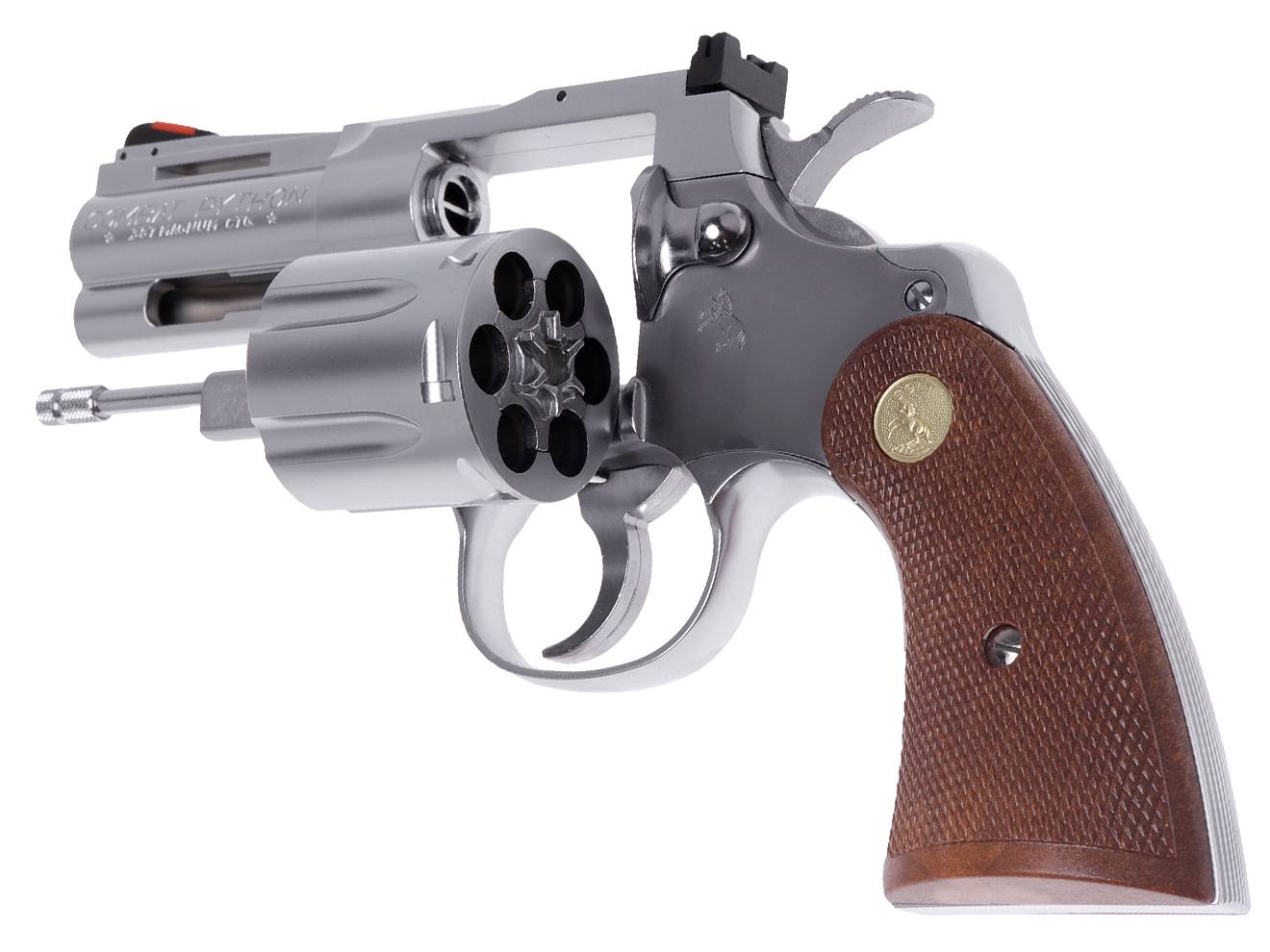 タナカワークス モデルガン COLT パイソン 357 2.5インチ R-model ステンレスフィニッシュ [サイズ：2.5インチ / 3インチ / 4インチ / 6インチ]