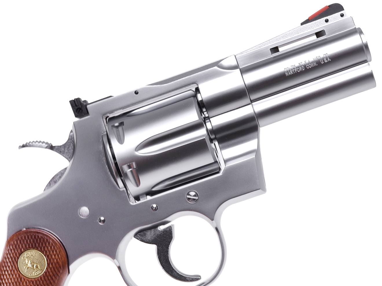 タナカワークス モデルガン COLT パイソン 357 2.5インチ R-model ステンレスフィニッシュ [サイズ：2.5インチ / 3インチ / 4インチ / 6インチ]