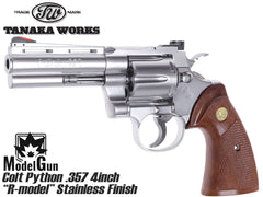 タナカワークス モデルガン COLT パイソン 357 2.5インチ R-model ステンレスフィニッシュ [サイズ：2.5インチ / 3インチ / 4インチ / 6インチ]