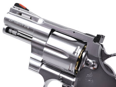タナカワークス ガスガン COLT パイソン 357 R-model ステンレスフィニッシュ 本体 [サイズ：2.5インチ / 3インチ / 4インチ / 6インチ]