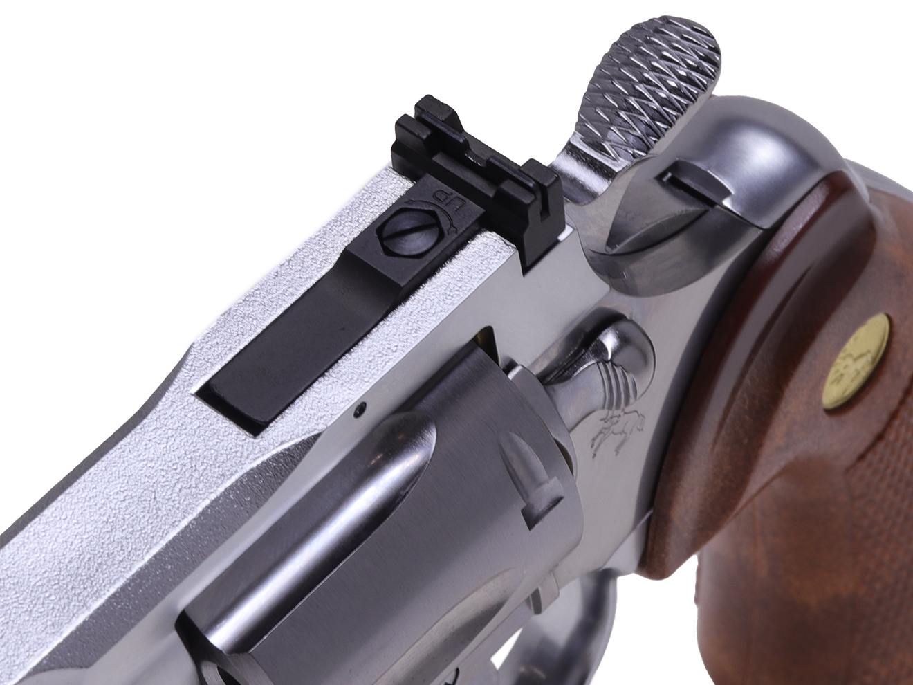 タナカワークス ガスガン COLT パイソン 357 R-model ステンレスフィニッシュ 本体 [サイズ：2.5インチ / 3インチ / 4インチ / 6インチ]