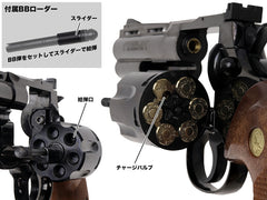 タナカワークス COLT パイソン 357 R-model スチールフィニッシュ ガスガン [4インチ / 6インチ]