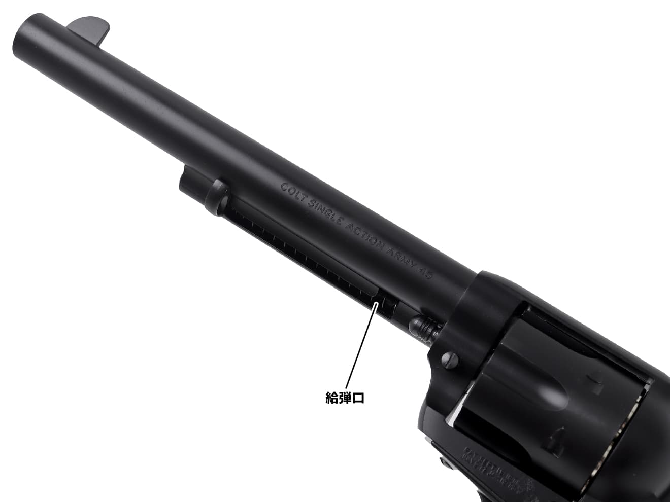 TANAKA WORKS Colt S.A.A.45 2nd ペガサス2(ガスガン) [サイズ：4-3/4inch ・ 5-1/2inch ・ 7-1/2inch]