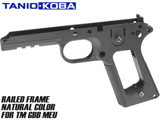タニオ コバ KOBA-MEU RAILD FRAME チェッカータイプ ナチュラル MODEL [東京マルイ GBB MEU用]