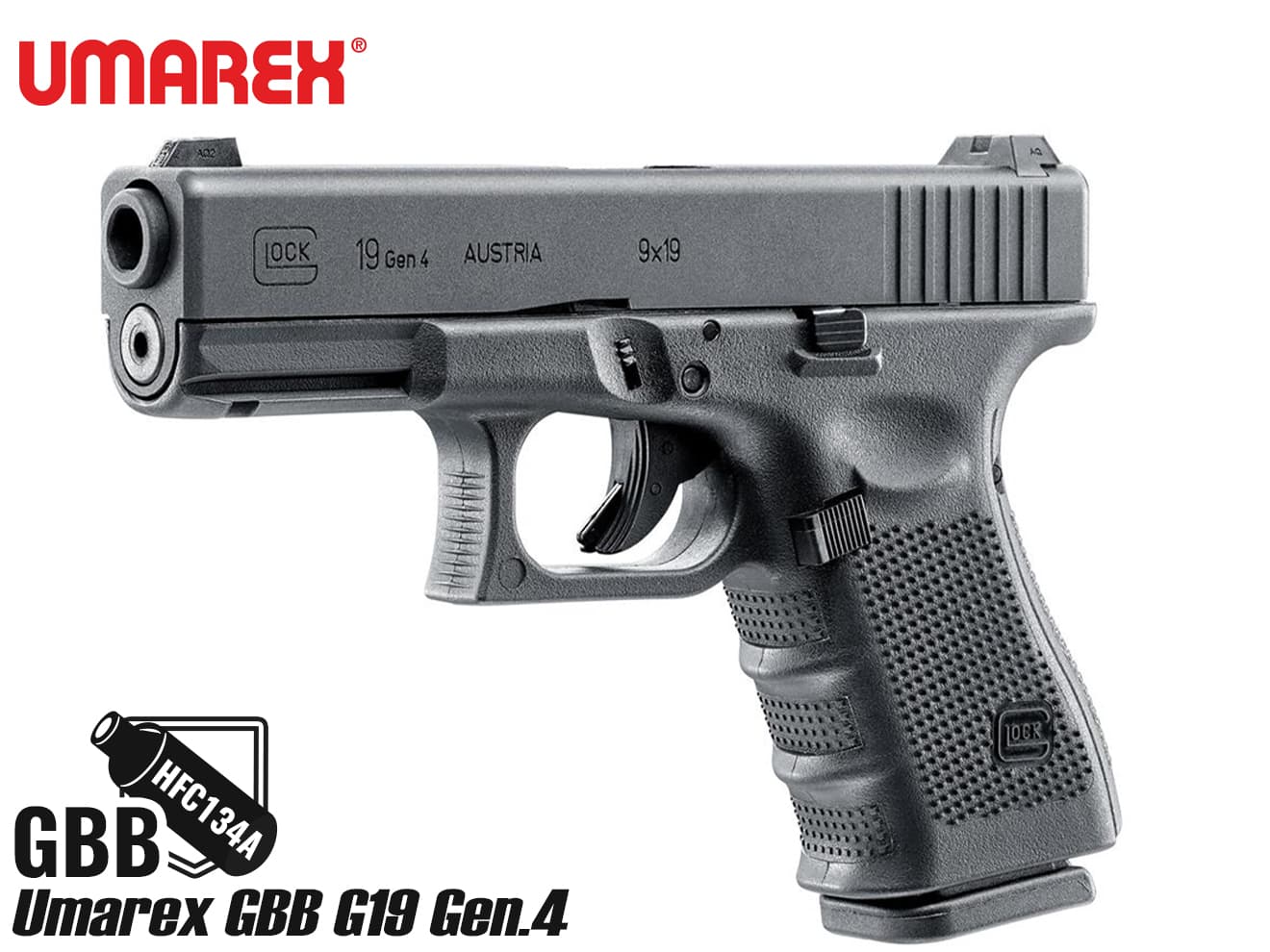 Umarex ガスブローバックガン本体 グロック G19 [世代：Gen3 / Gen4]