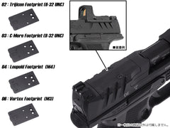 Umarex Walther PDP Compact 4in GBBハンドガン(BK)
