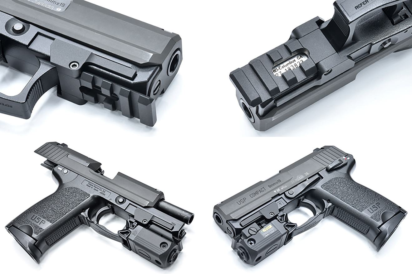 GUARDER アルミCNC ピカティニー レールアダプター [適合：USP