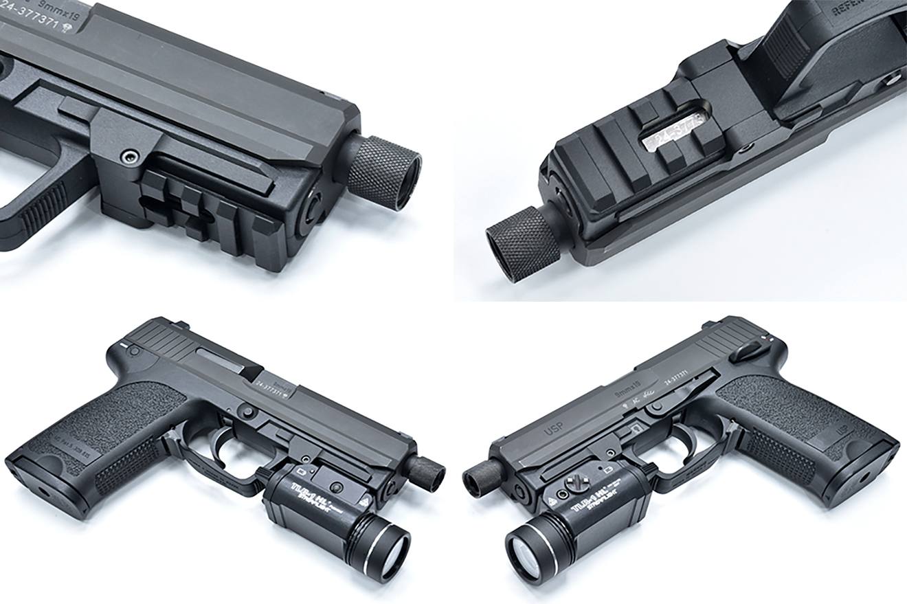 GUARDER アルミCNC ピカティニー レールアダプター [適合：USP コンパクト / USP]