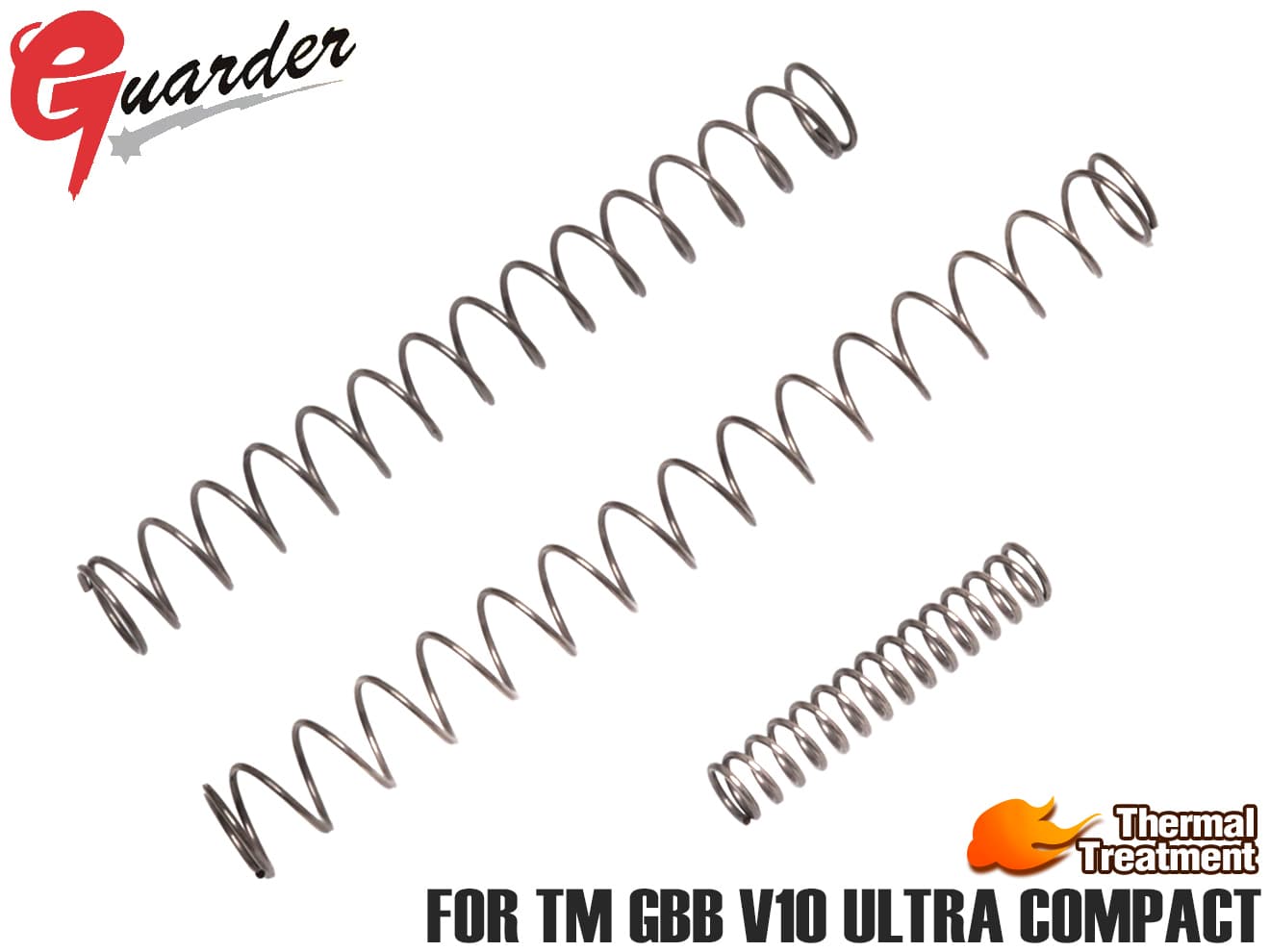 GUARDER 強化リコイルスプリング&ハンマー スプリング for マルイ V10
