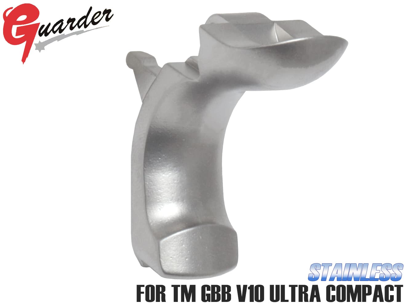 GUARDER ステンレス(P-PROCESS) グリップセ-フティ for マルイ V10 [カラー：BK / SV]