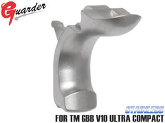 GUARDER ステンレス(P-PROCESS) グリップセ-フティ for マルイ V10 [カラー：BK / SV]
