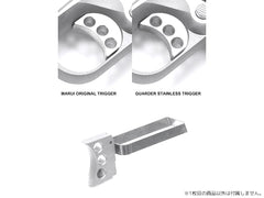 GUARDER ステンレス(P-PROCESS) 3ホール トリガー for マルイ V10 [カラー：BK / SV]