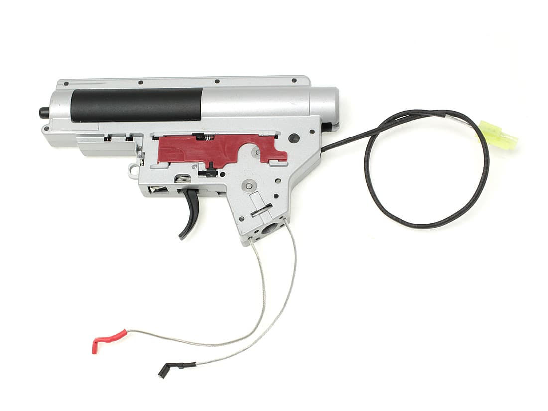 ORGA AIRSOFT ORGA V2 組込済 ハイレスポンスメカボックス 8mm軸受け [配線：フロント / リア]