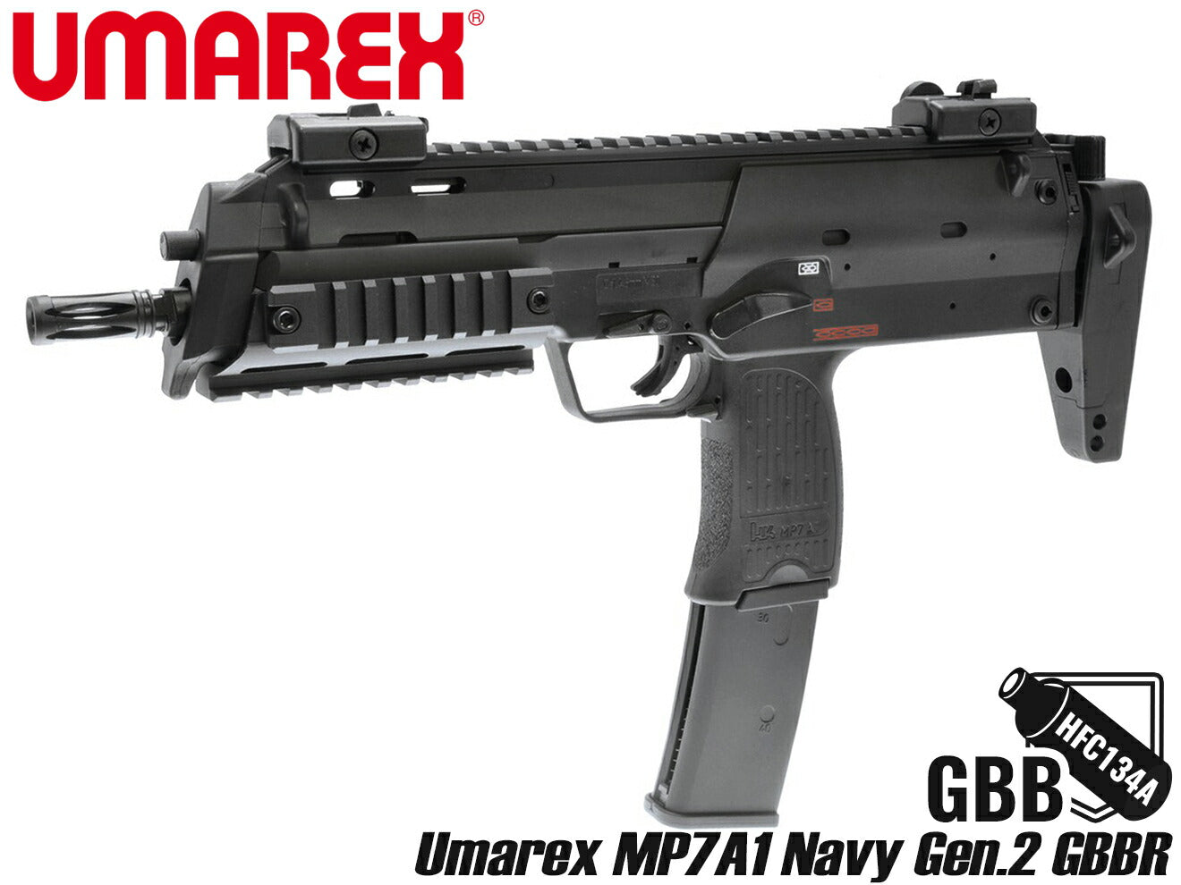 VFC/Umarex H&K MP7A1 Gen.2 ガスブローバック JPver/HK Licensed