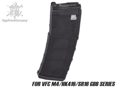 VFC M4/HK416GBBR共通 30連スペアマガジン (V-MAG V3) BK